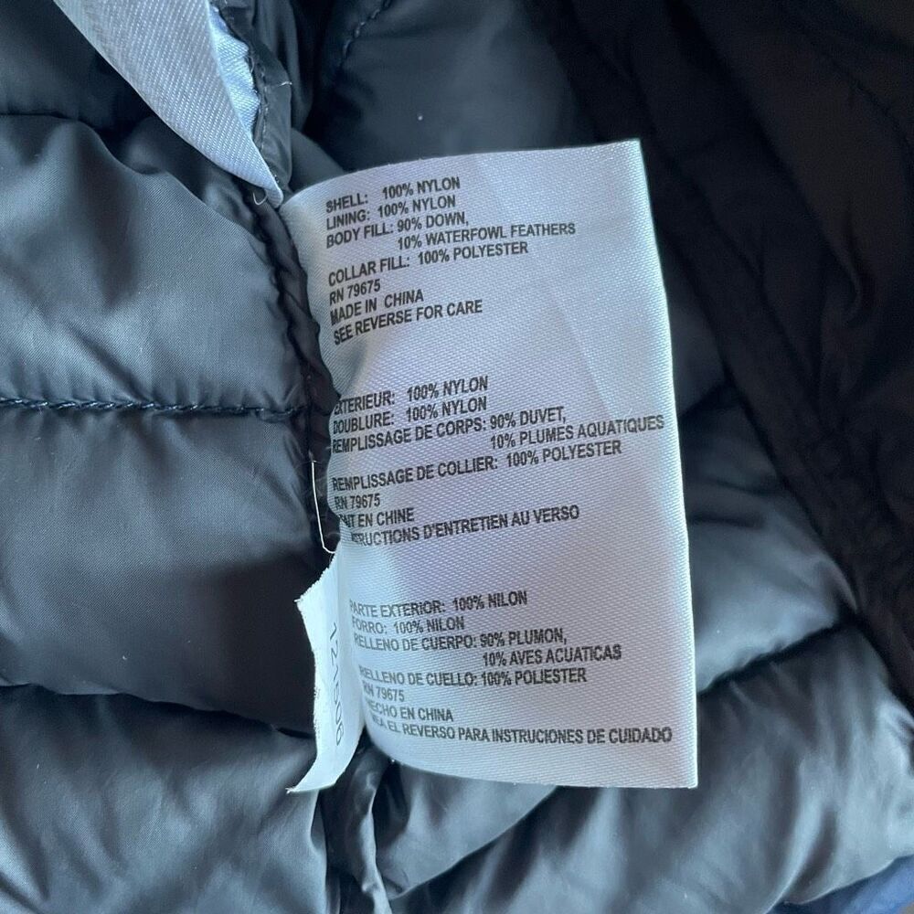 Michael Kors Coat Jacket Packable Blue Puffer Size Large Winter - Picture 7 of 7